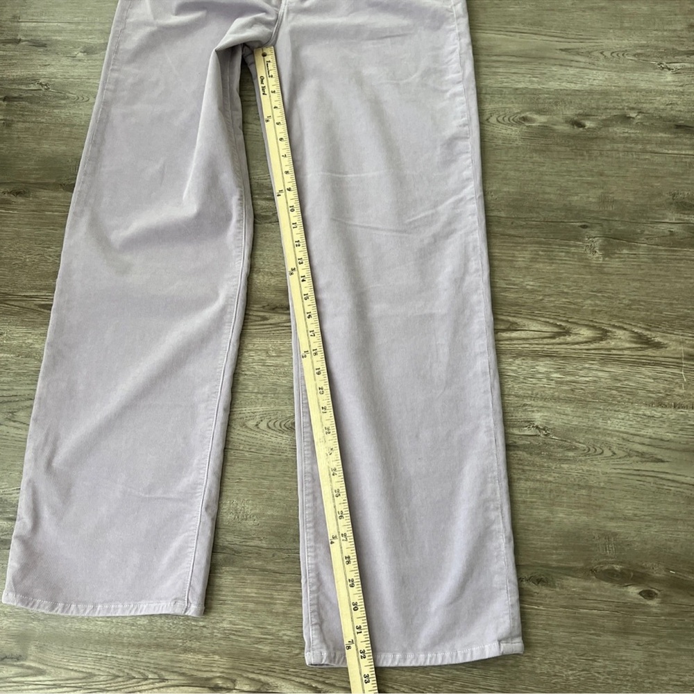 Mother Tunnel Vision Sneak Corduroy Straight Pant Hopscotch Womens 29 - Picture 4 of 16